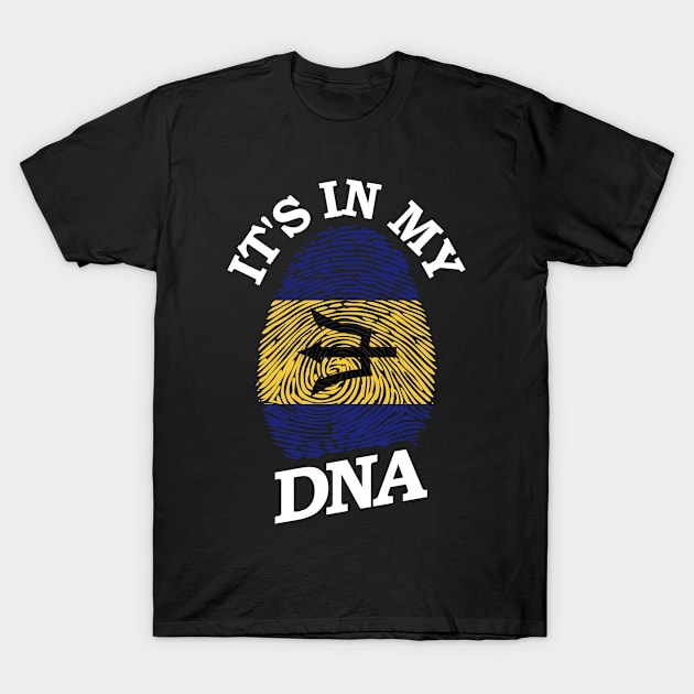 It's in My Dna Barbados T-Shirt by BramCrye
